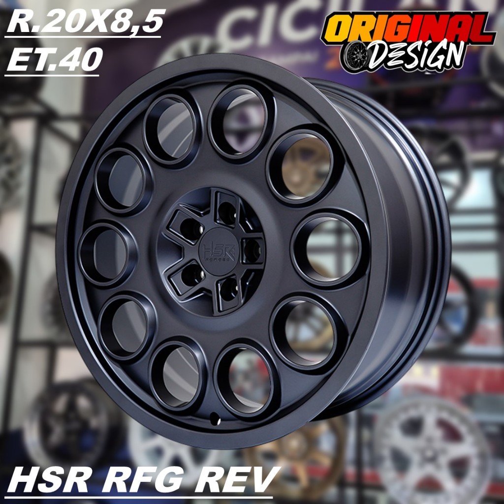 HSR Forged Velg R20 8.5 PCD5X112 Kualitas premium HSR RFG REV Ring 20