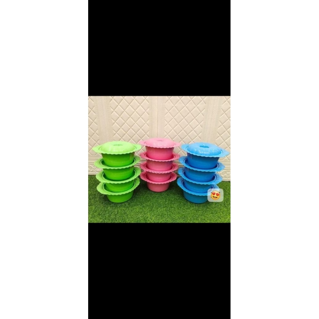 Basi Labu set mini | Basi labu set | Basi set prasmanan plastik | Tempat prasmanan