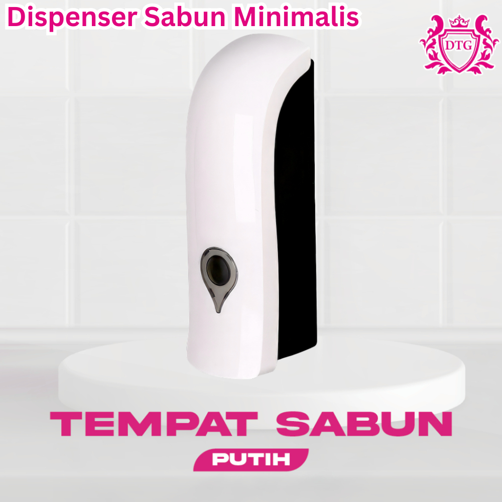 DTG - Tempat Sabun Cair Dispenser Sabun Shampo 350ml Liquid Soap Dispenser Single Tempel ZYQ-2 OP