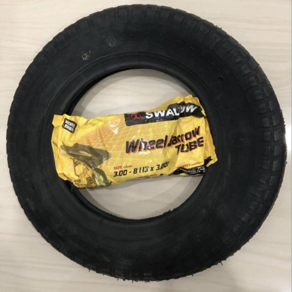 Ban luar+ban dalam angkong Swallow 300-8