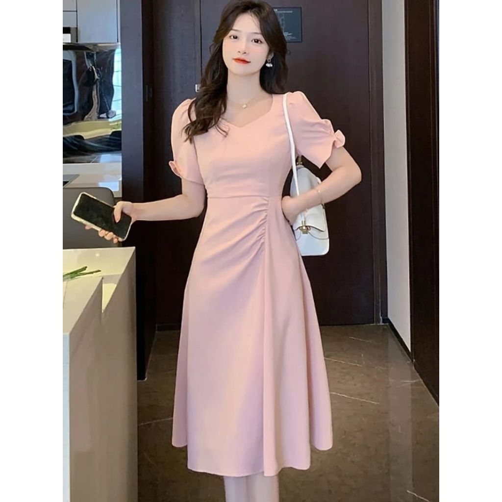 Dress Scuba / Dress Pesta / Dress Natal Terbaru