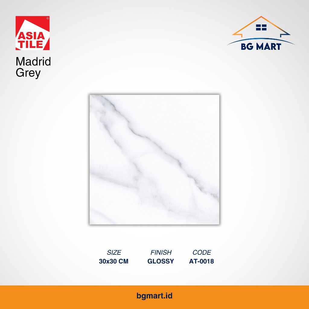 ASIA Keramik Lantai 30x30 Madrid Grey KW A