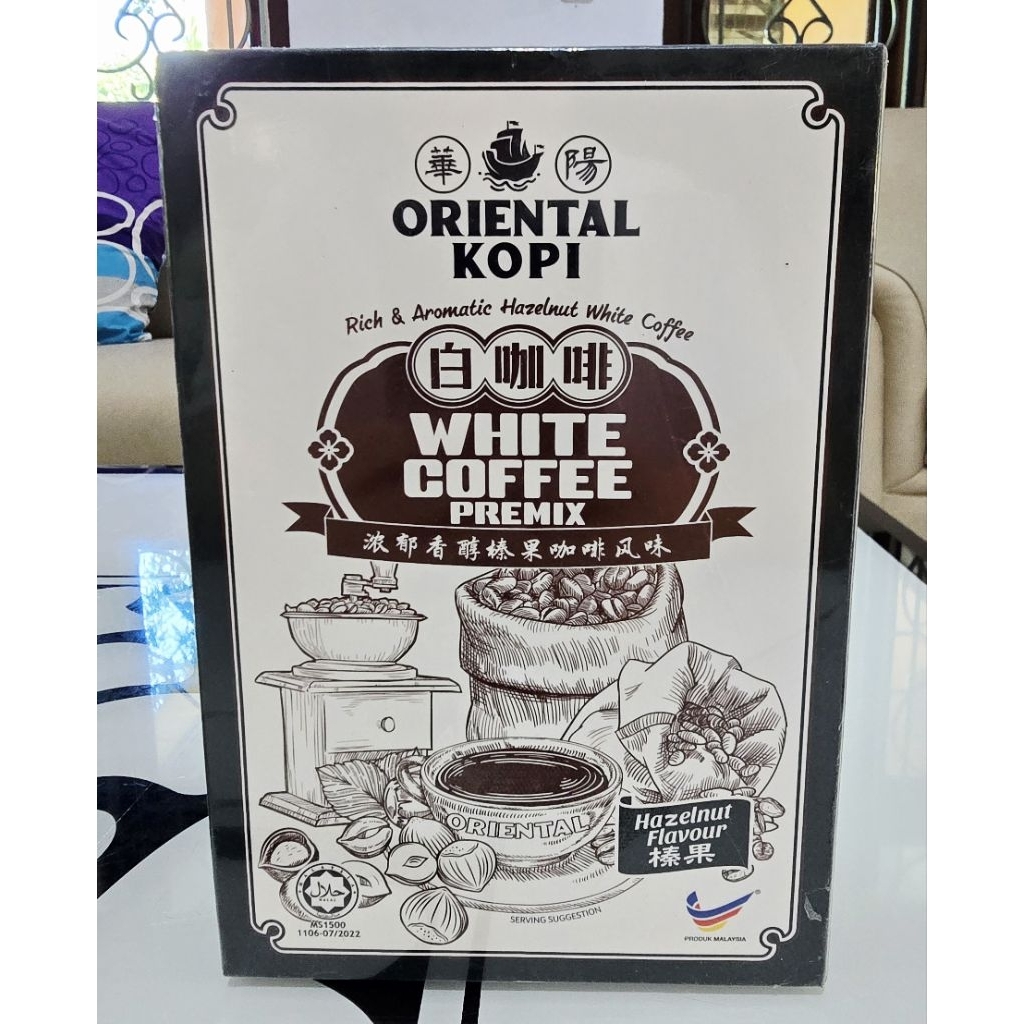 Oriental Kopi - Kopi Oriental White Coffee Rich & Aromatic Hazelnut