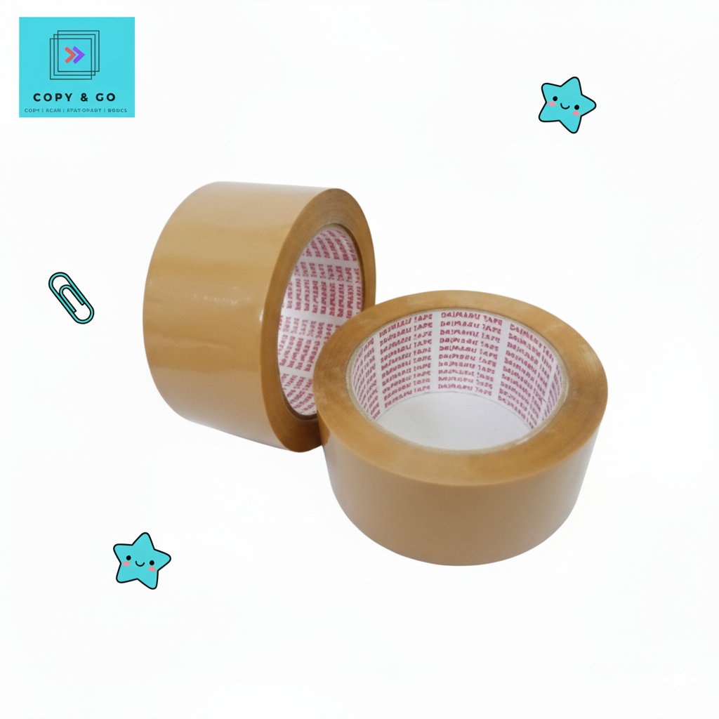 Lakban Coklat 2 Inch Daimaru