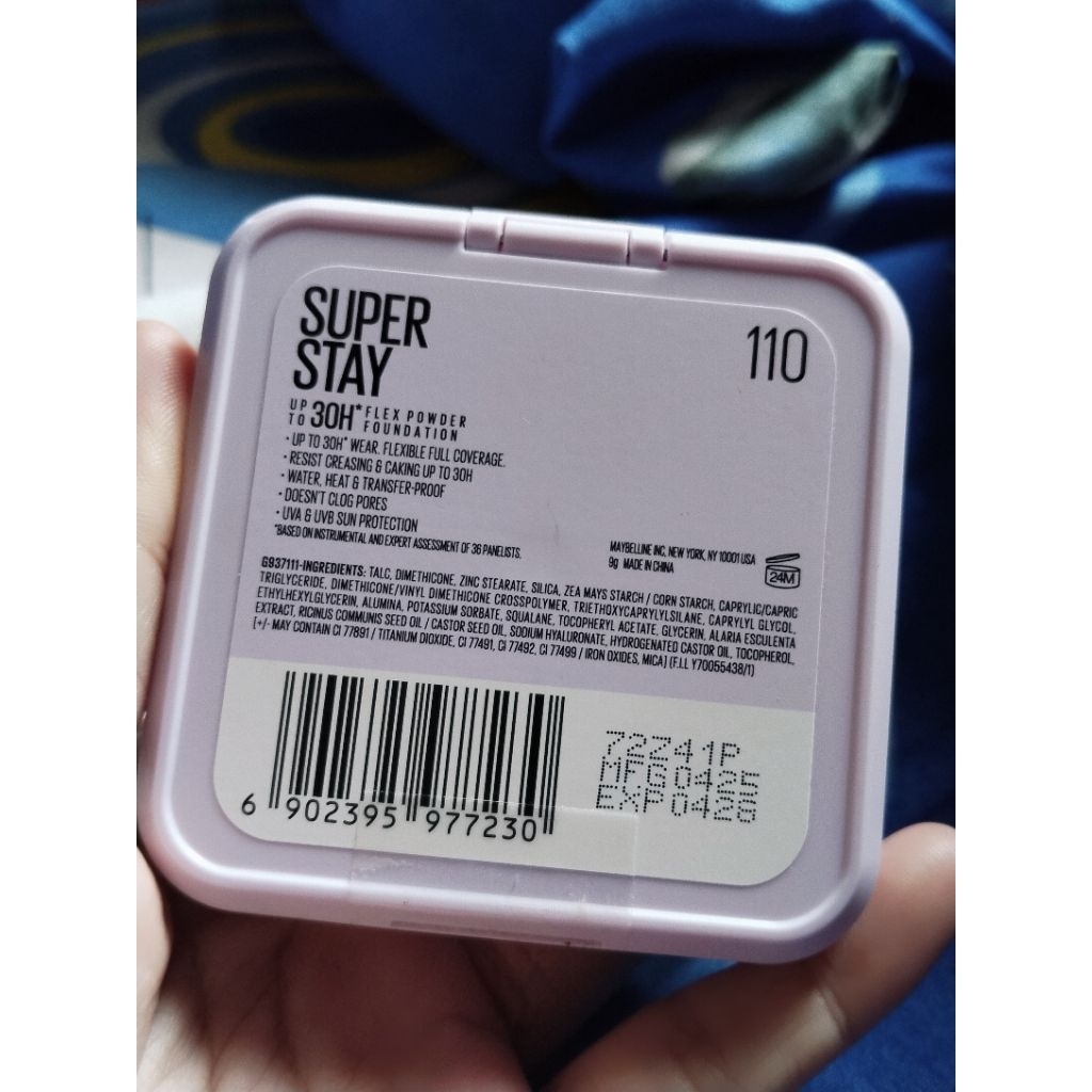 maybelline powder flez foundation