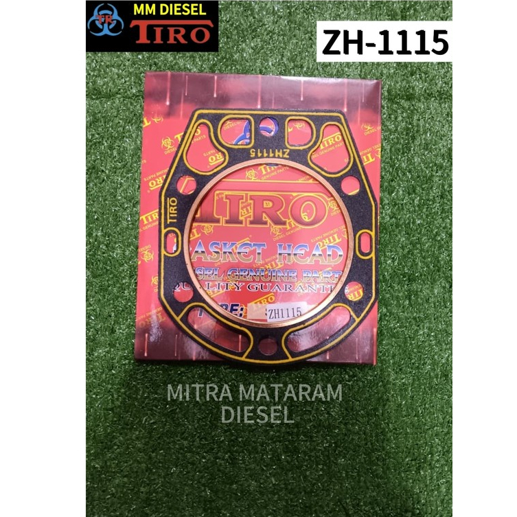 Gasket Head Paking Deksel Mesin Jiangdong Zh1115 Zh 1115 TIRO BEST QUALITY