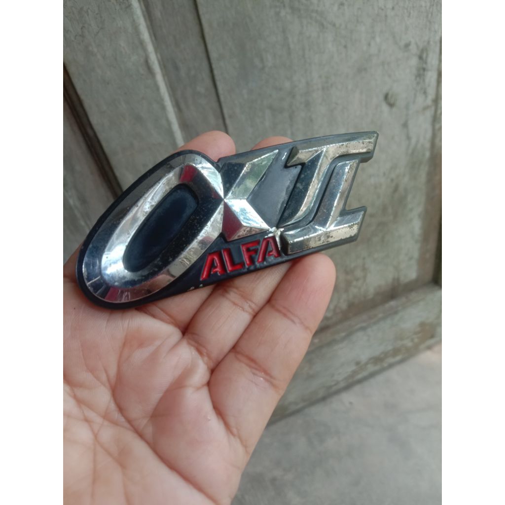 emblem sayap yamaha alfa original
