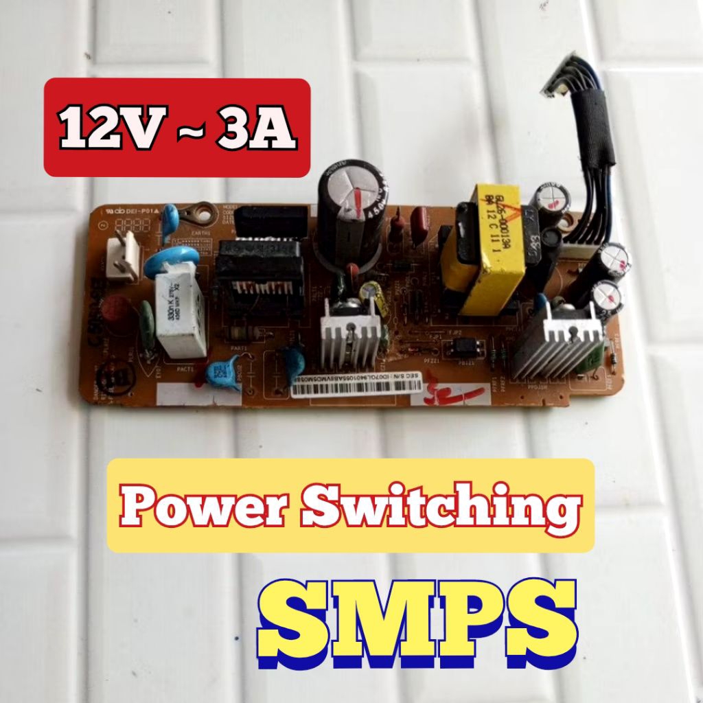 Power supply 12V 3A - Adaptor 12V 3A SMPS 12V 3A