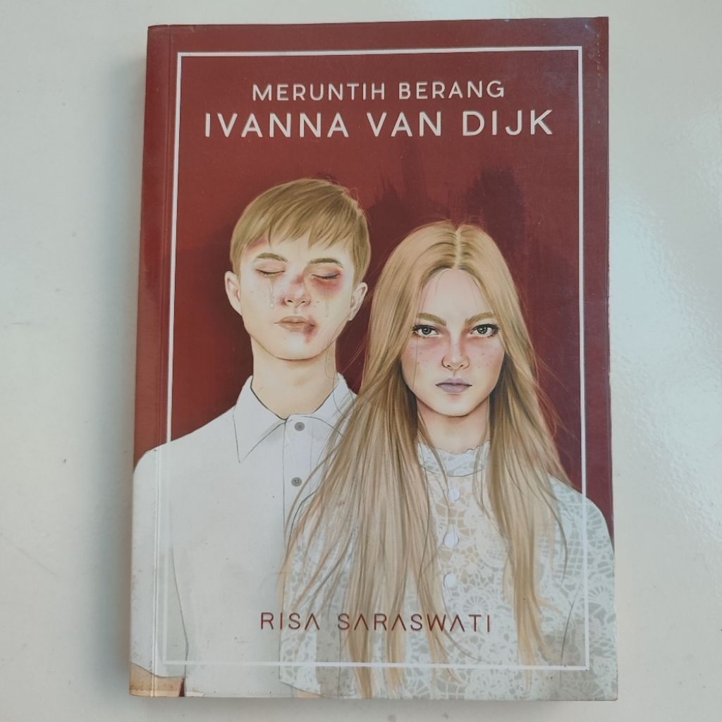 Novel Ivanna Van Dijk by Risa Saraswati+sampul+TTD Original (Preloved)