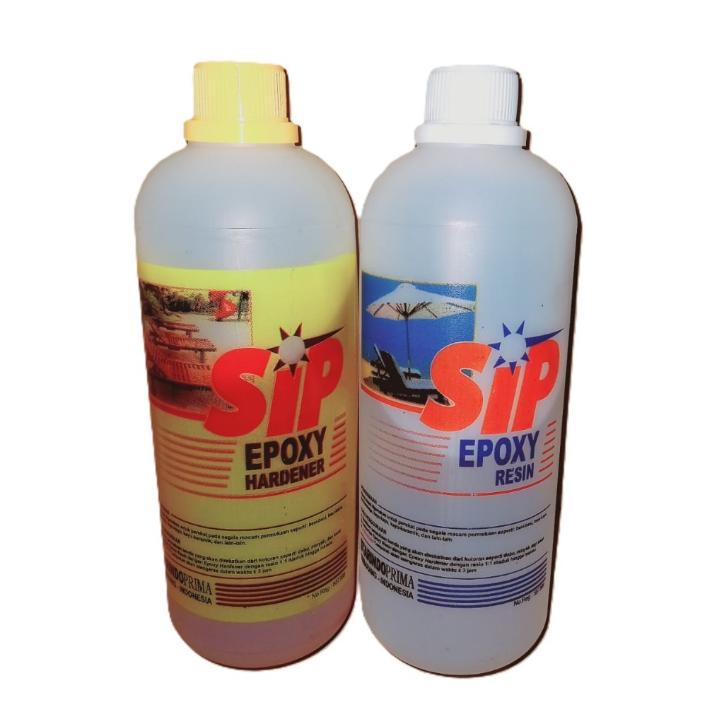 Dstore.Lem Epoxy Resin Hardener Sip Botol | Lem Kayu Epoxy Set 2 Komponen
