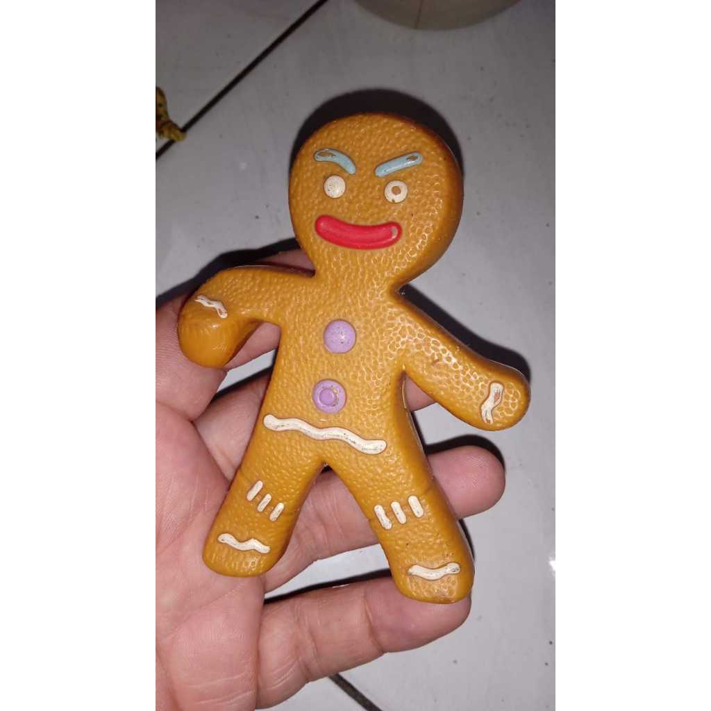 Figure Gingerbread Man Toy Story Happy Meal McDonald's Jahe Mainan