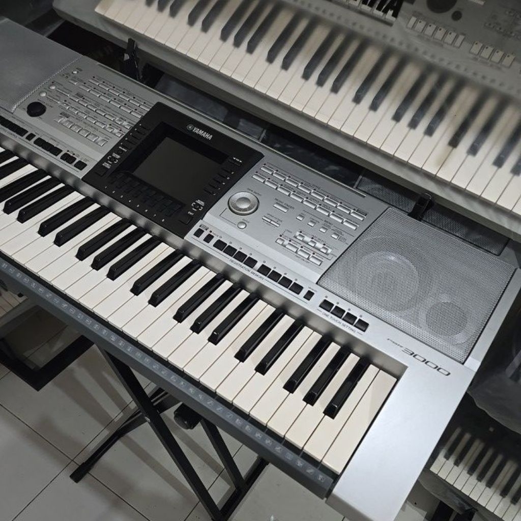 YAMAHA PSR 3000 Keyboard Organ Tunggal Kondisi Second Like New Body Mulus Istimewa Rumahan Mesin Seg