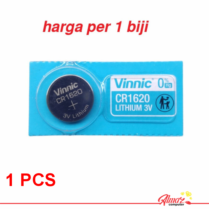 Baterai Kancing Button Cell CR1620 CR-1620 CR 1620 Lithium