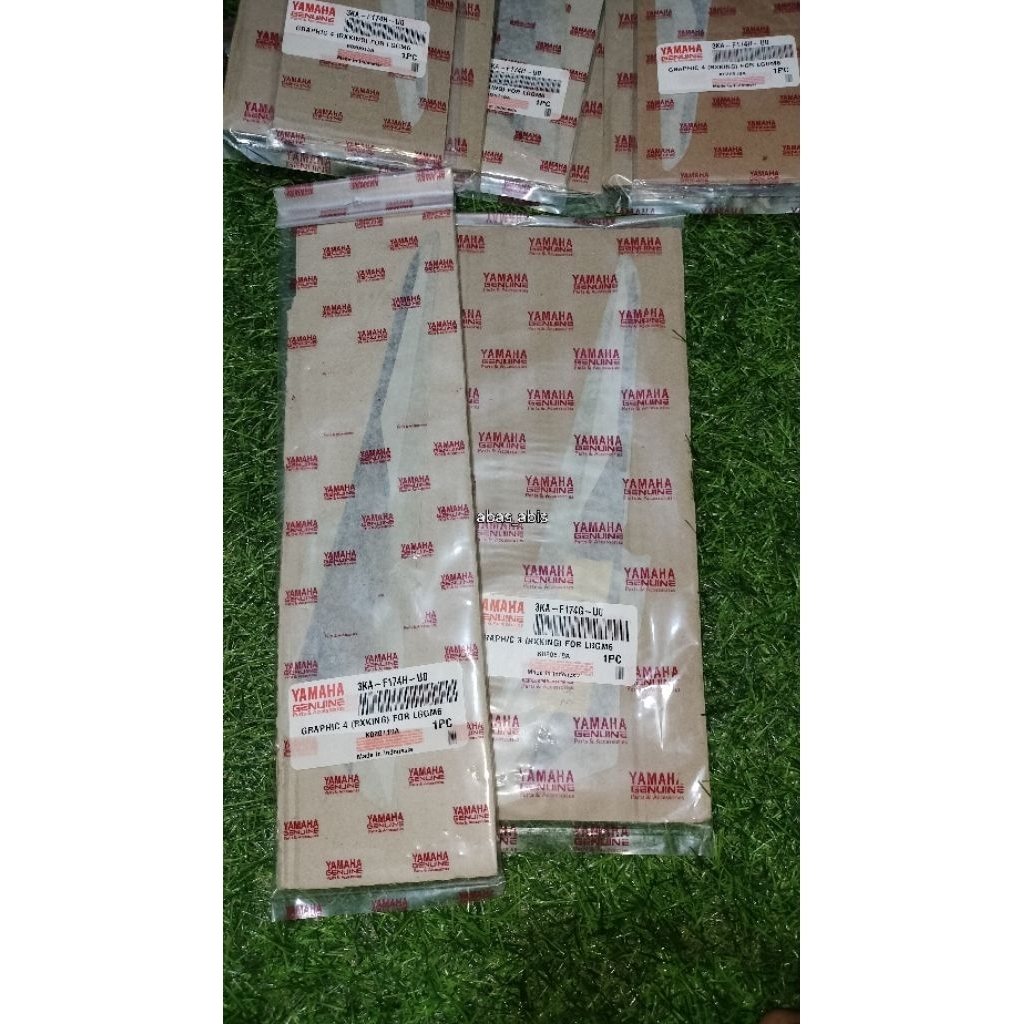 striping rx king 2002 gold original