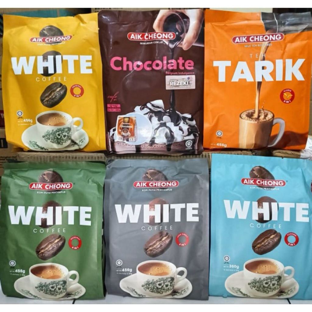 Aik Cheong White Coffee & Chocolate / Aik Cheong Teh Tarik Original Malaysia