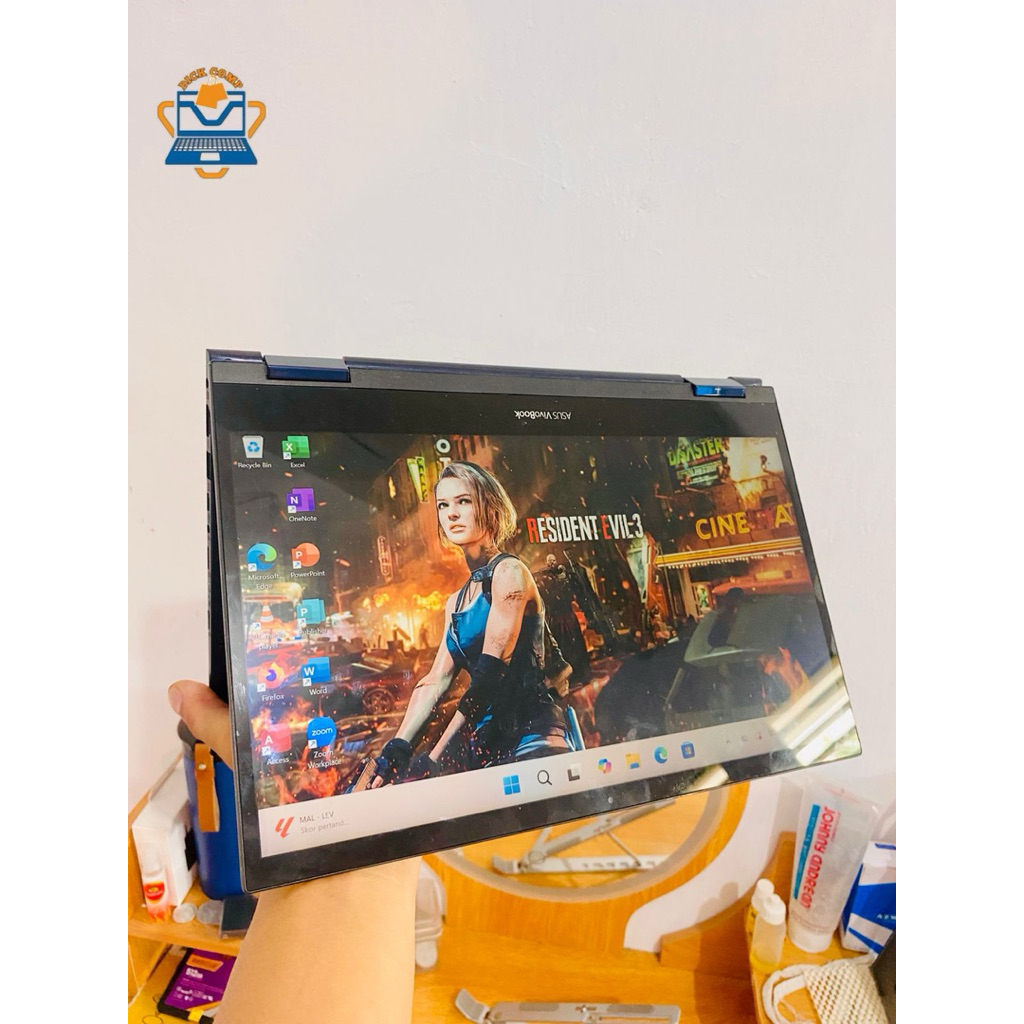 Asus Flip 14 Touchscren. Ryzen 5 5500u. ram 20/512gb ssd. normal. mulus