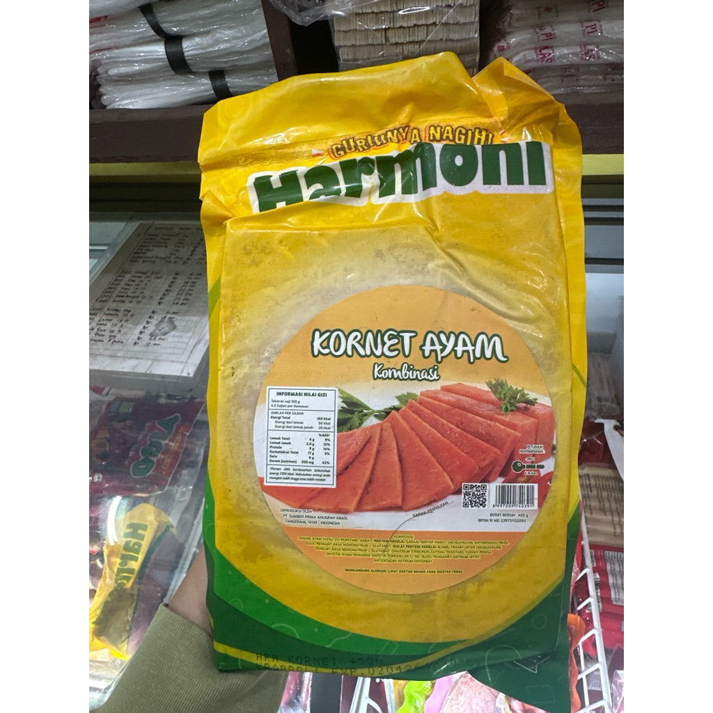harmoni kornet ayam kombinasi 450gr