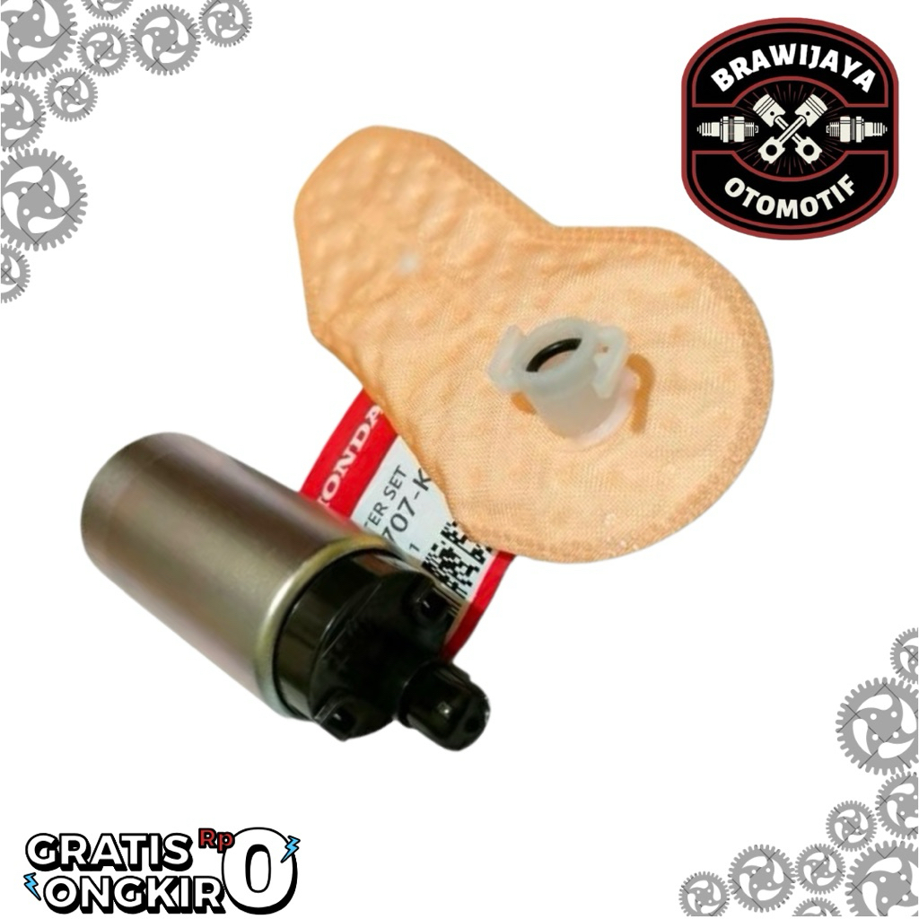 BRAWIJAYA - paket rotak dan filter beat esp eco digital 2016-2019 dinamo fuelpump pompa bensin beat 