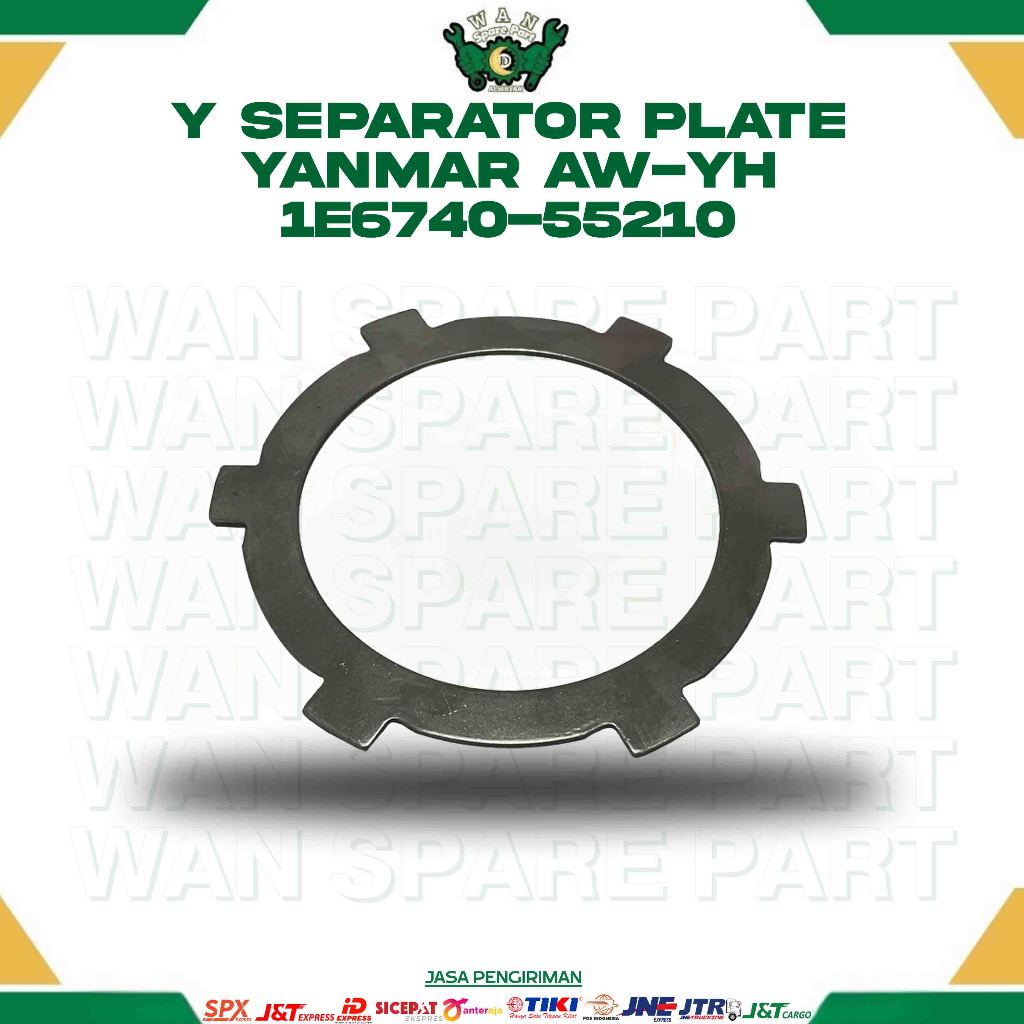 Y SEPARATOR PLATE YANMAR AW-YH 1E6740-55210 for COMBINE HARVESTER WAN SPAREPART