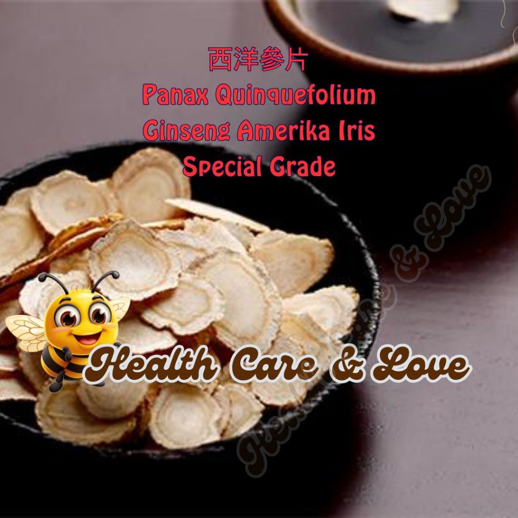 50g Ginseng Amerika Xi Yang Shen Pian Panax Ginseng Amerika Grade