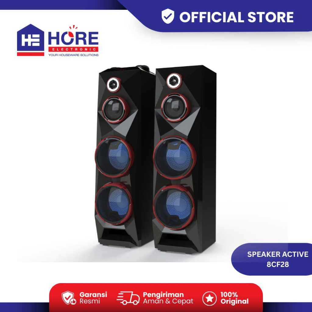 SPEAKER POLYTRON PAS 8CF28 / POLYTRON SPEAKER AKTIF PAS 8CF28