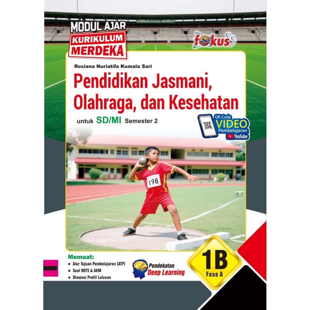 LKS PJOK untuk SD/MI kelas 1-6 Fase A-B