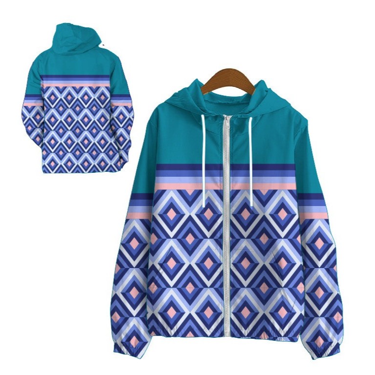 JAKET SEPEDA PARASUT / JAKET SEPEDA WANITA PARASUT Art 10