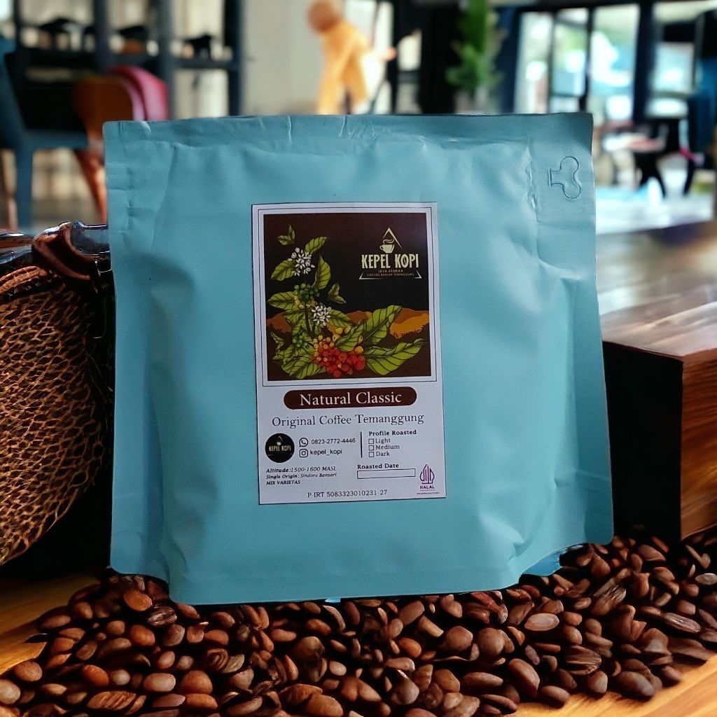 kopi arabika natural clasik sindoro temanggung