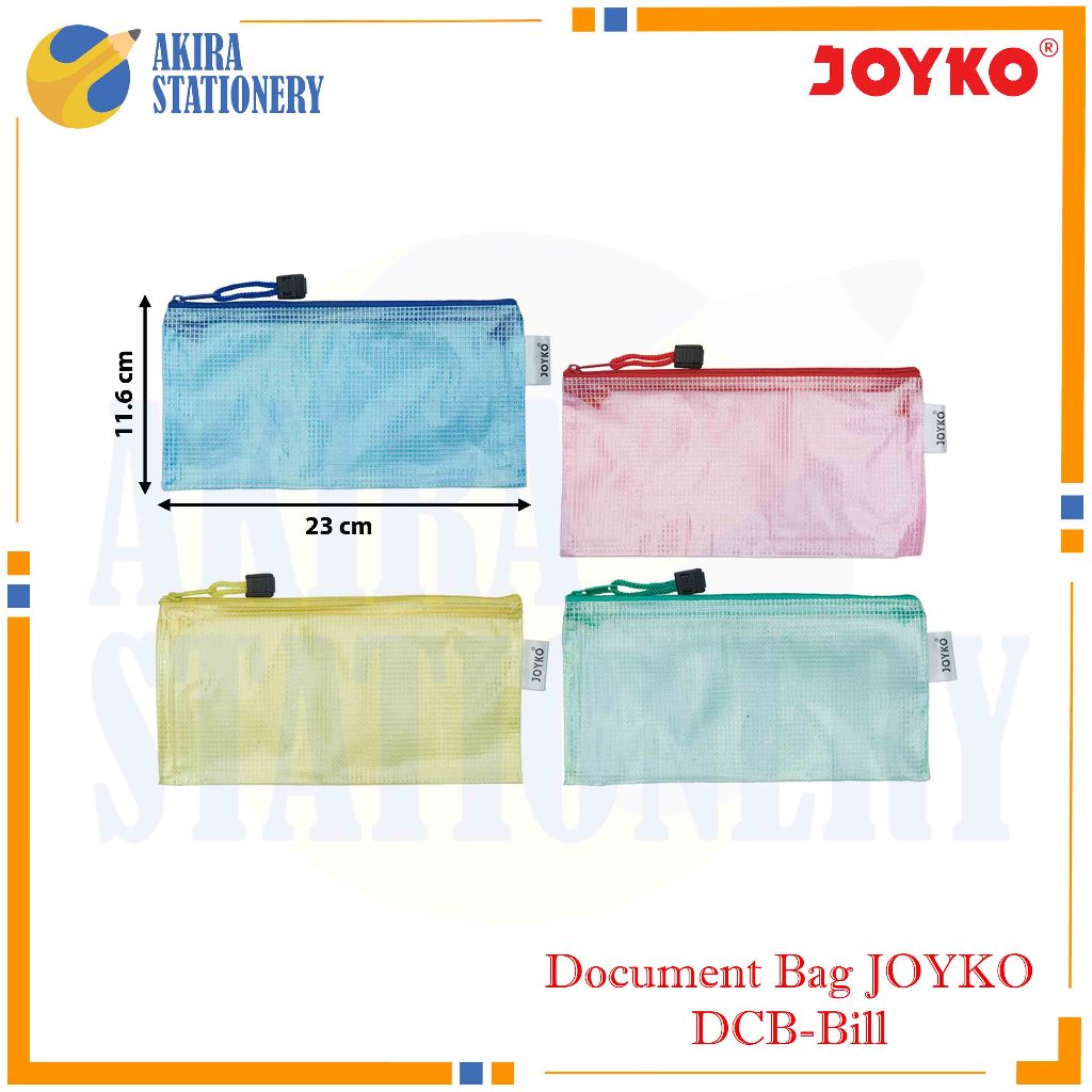 Document Bag JOYKO DCB 33 Bill / Tas Dokumen Jaring Seleting DCB-33 Kecil A6 ( PCS )