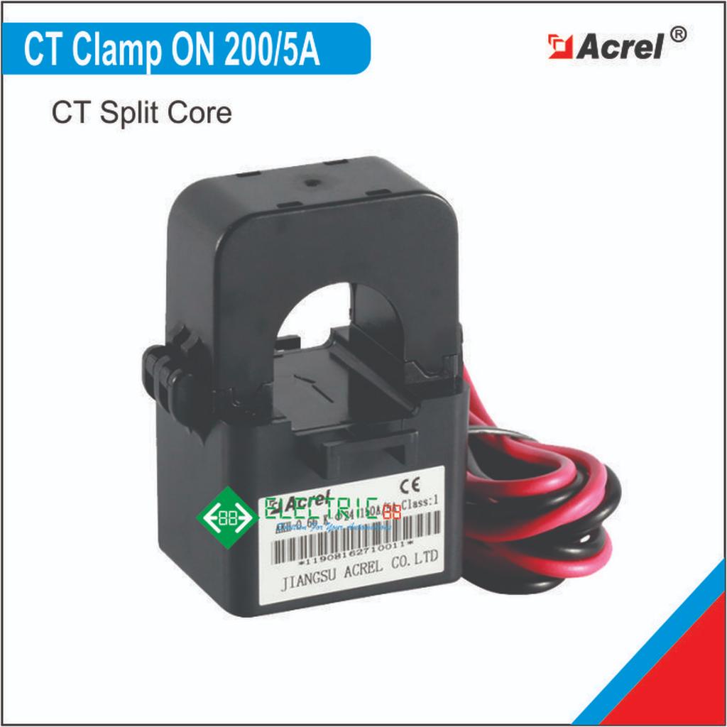 CT Clamp ON, Split Core 200/5A
