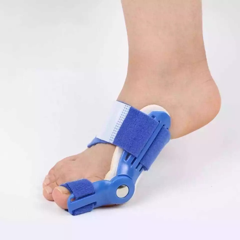 Pelindung Jari Kaki Bunion/Alat korektor pelurus penyangga tulang jempol kaki bunion