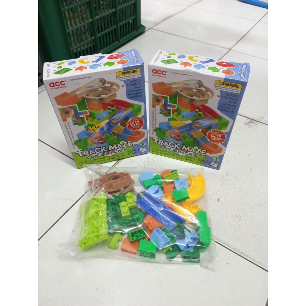 Mainan anak Track Maze Lintasan Kelereng 8201