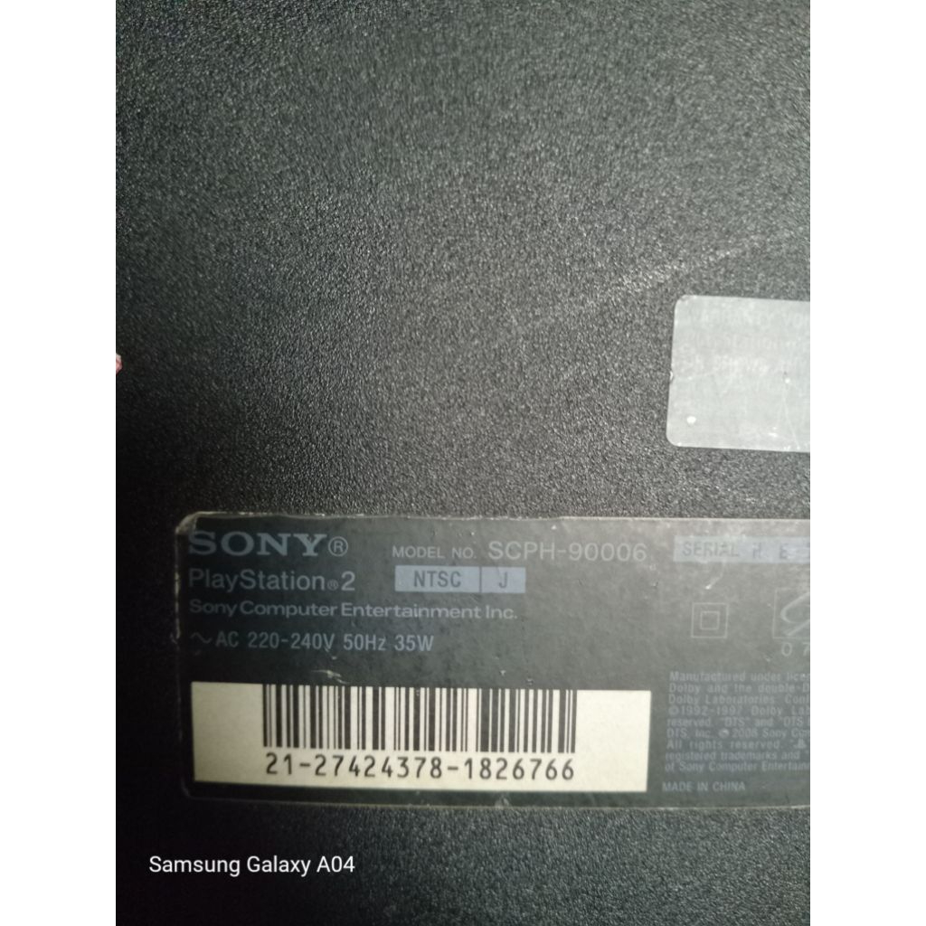 ps2 slim sri 9 rusak