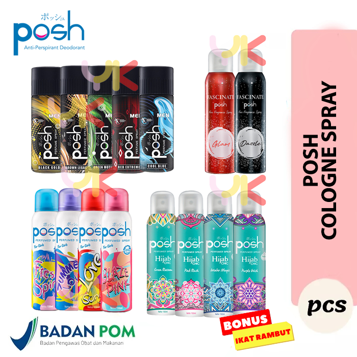 Posh men body spray 150 ML/ Posh girl 150 ML/ Posh hijab 150 ml