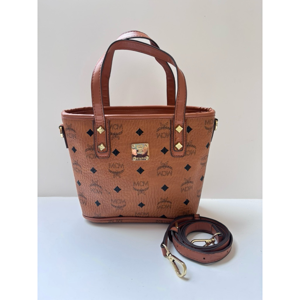 mini tote Mcm