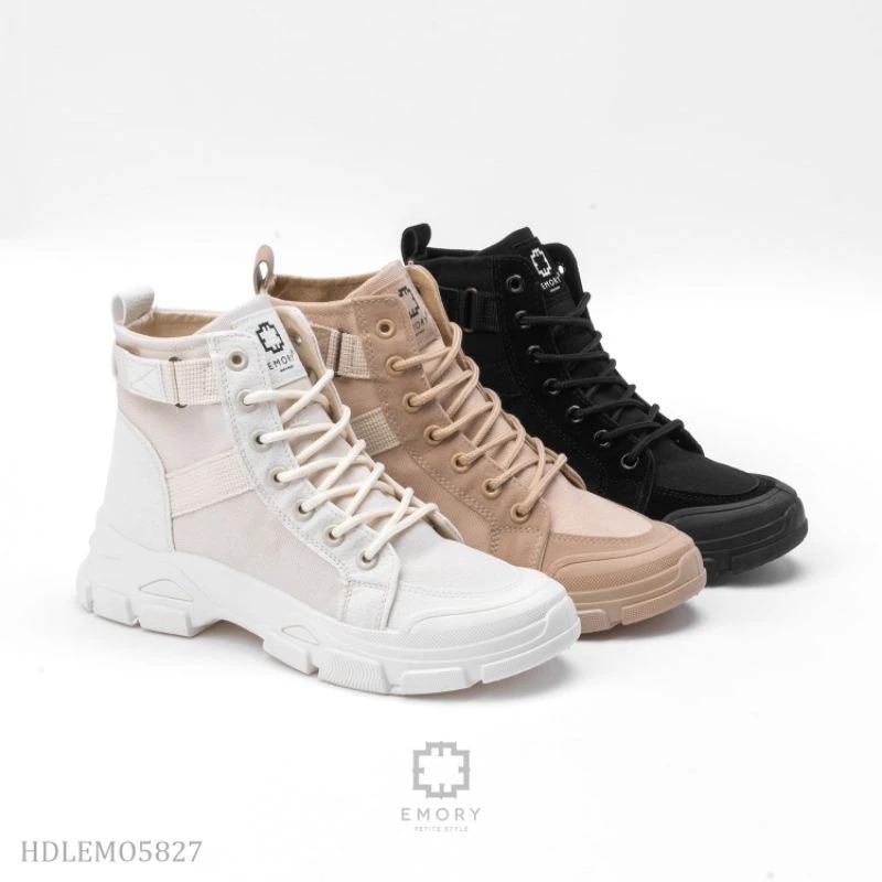 EMORY STYLE SHOES FUJI HDLEMO 5827 | Sepatu Boots Wanita Elegan Nyaman Pakai