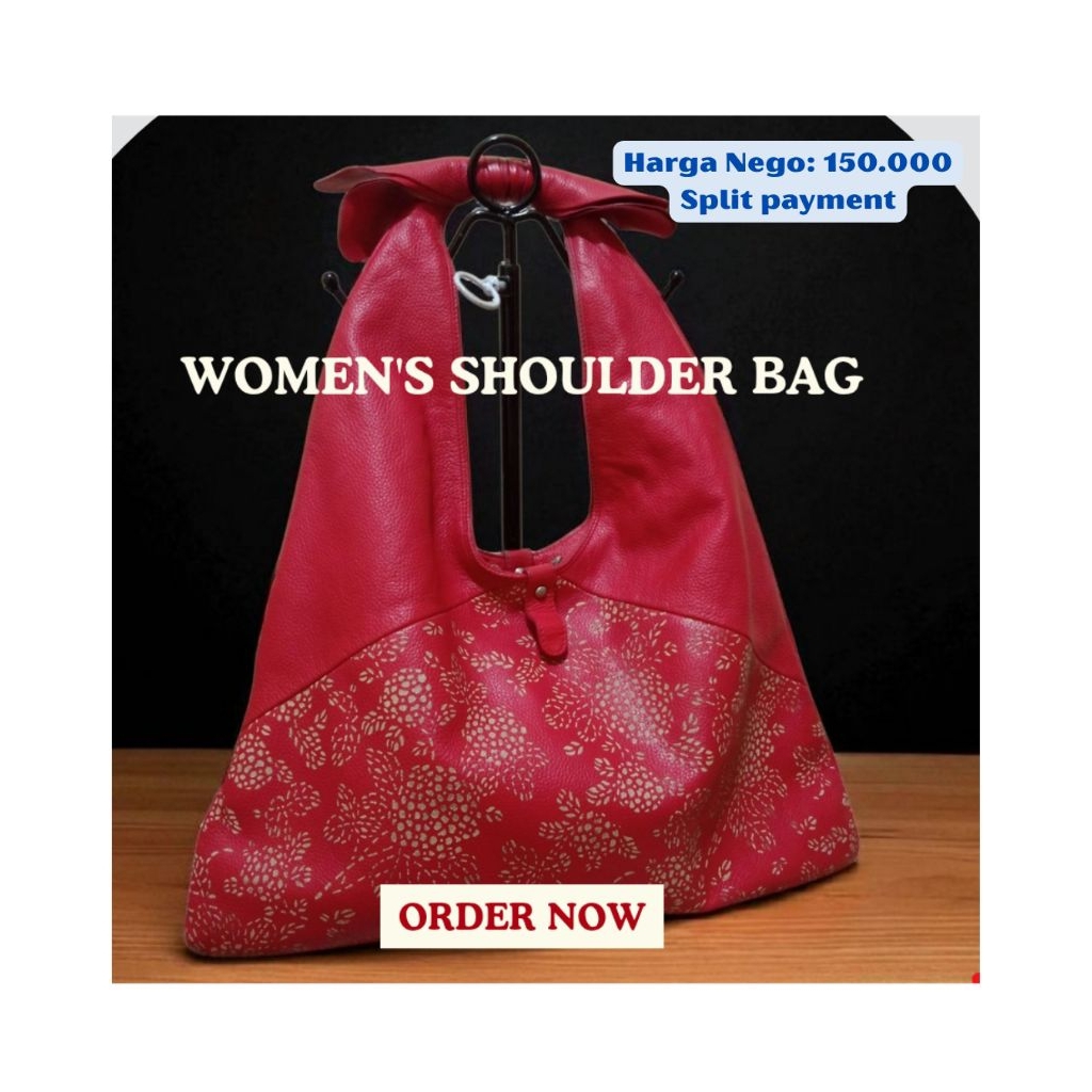 Tas shoulder BAMPO Kulit asli