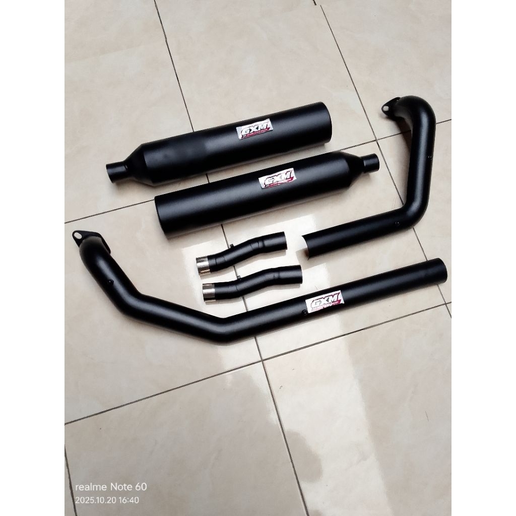 knalpot racing Morbidelli full sistem suara gahar