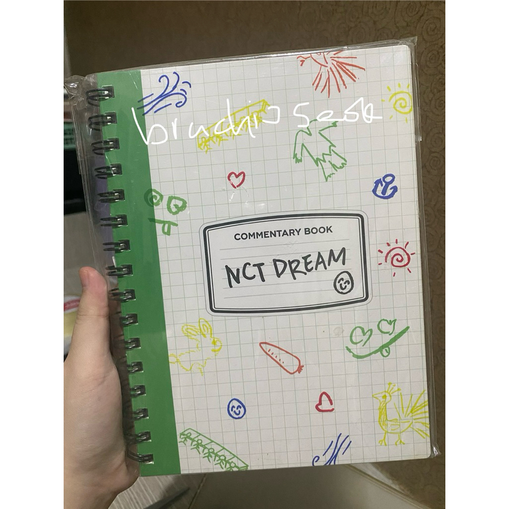 NCT DREAM COMMENTARY BOOK | NCT LIFE : Dream In Wonderland | Album photocard pc mark jeno renjun hae