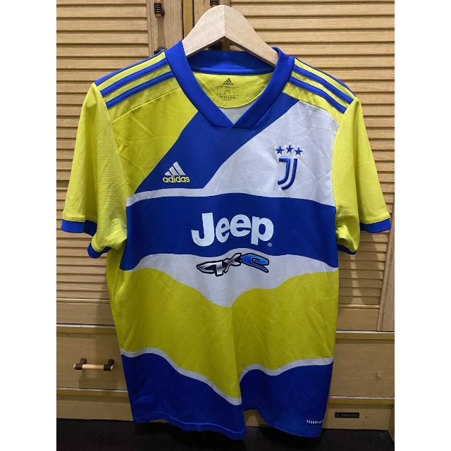 Jersey Adidas Original Juventus Third 2021/2022 Size L Nameset Dybala #10