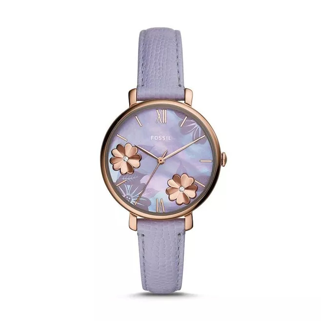 Jam Tangan Wanita FOSSIL ES4814 Leather Strap