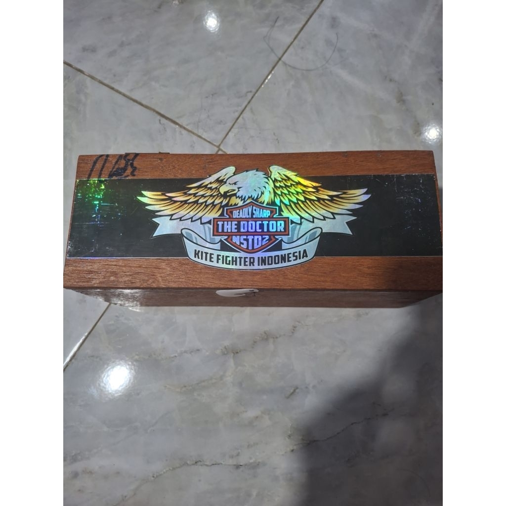 kotak pelindung Gelasan produk THEDOCTOR NSTD2 cukup 2 Gelasan sudah ada TTD OWNER NSTD2