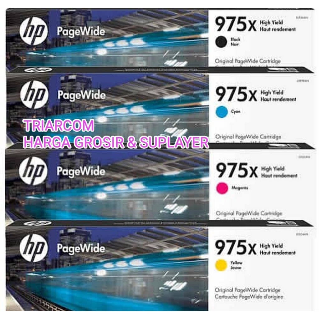 Tinta HP 975X Pagewide 477dw | 452dw | 552dw (Original) 1 set