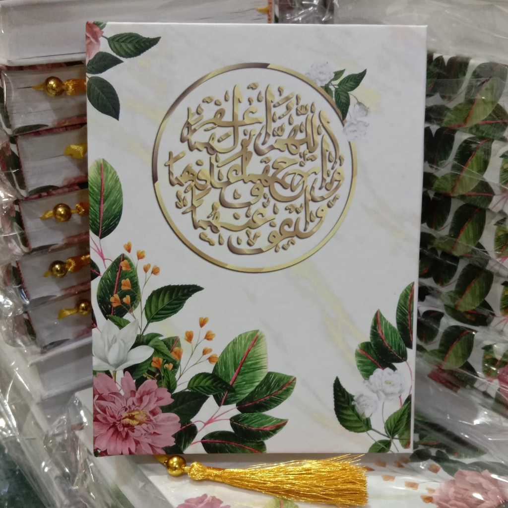 yasin dan tahlil hard cover custom 160 halaman isi hvs