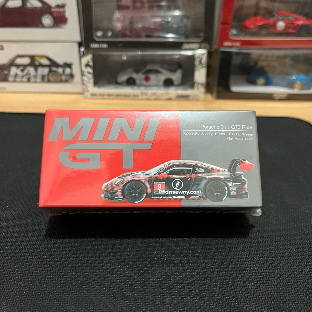 Mini GT Porsche 911 GT3 R #9 IMSA