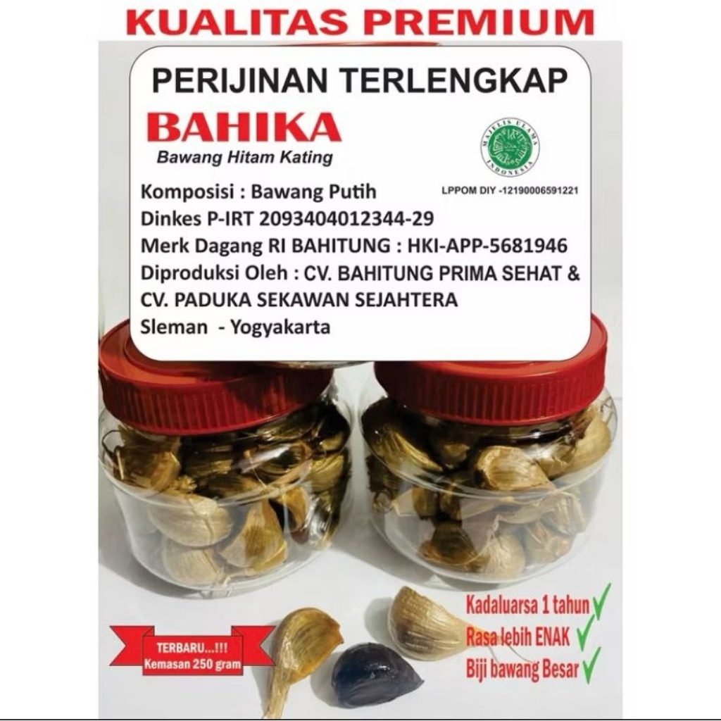 BAWANG HITAM BLACKGARLIC Kating 250 gram