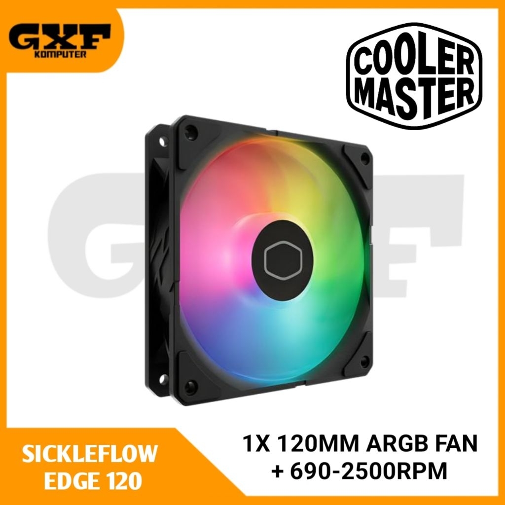 Cooler Master Sickleflow Edge 120 Black