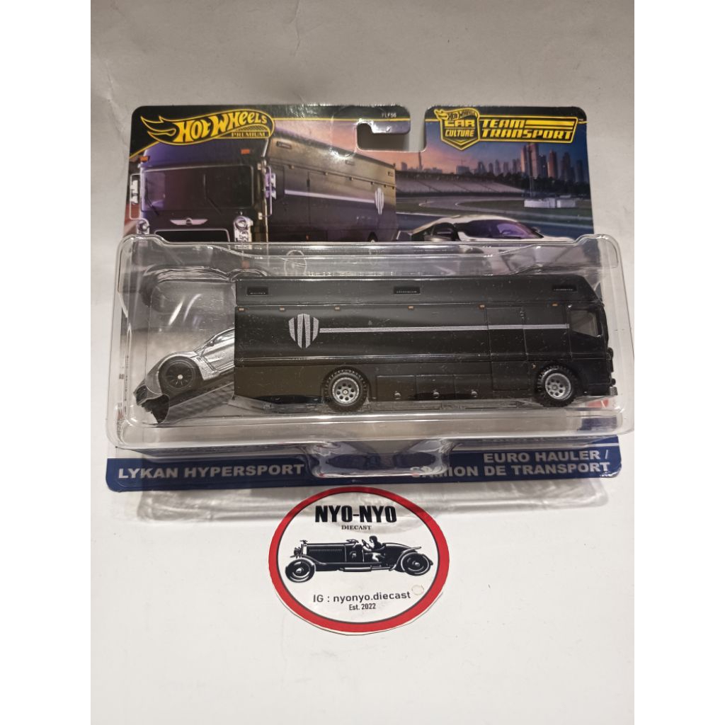 Hotwheels Lykan Hypersport Euro Hauler Camion De Transport