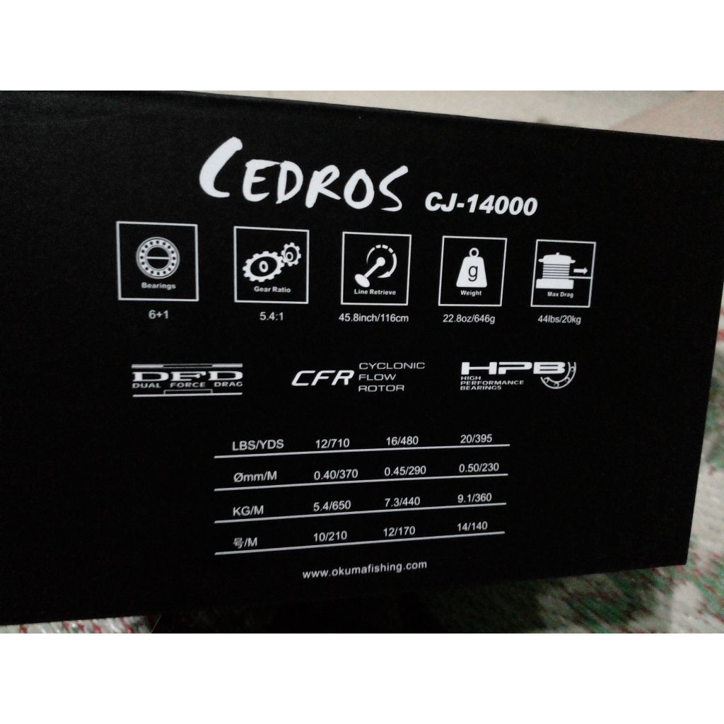 Okuma Cedros cj 14000