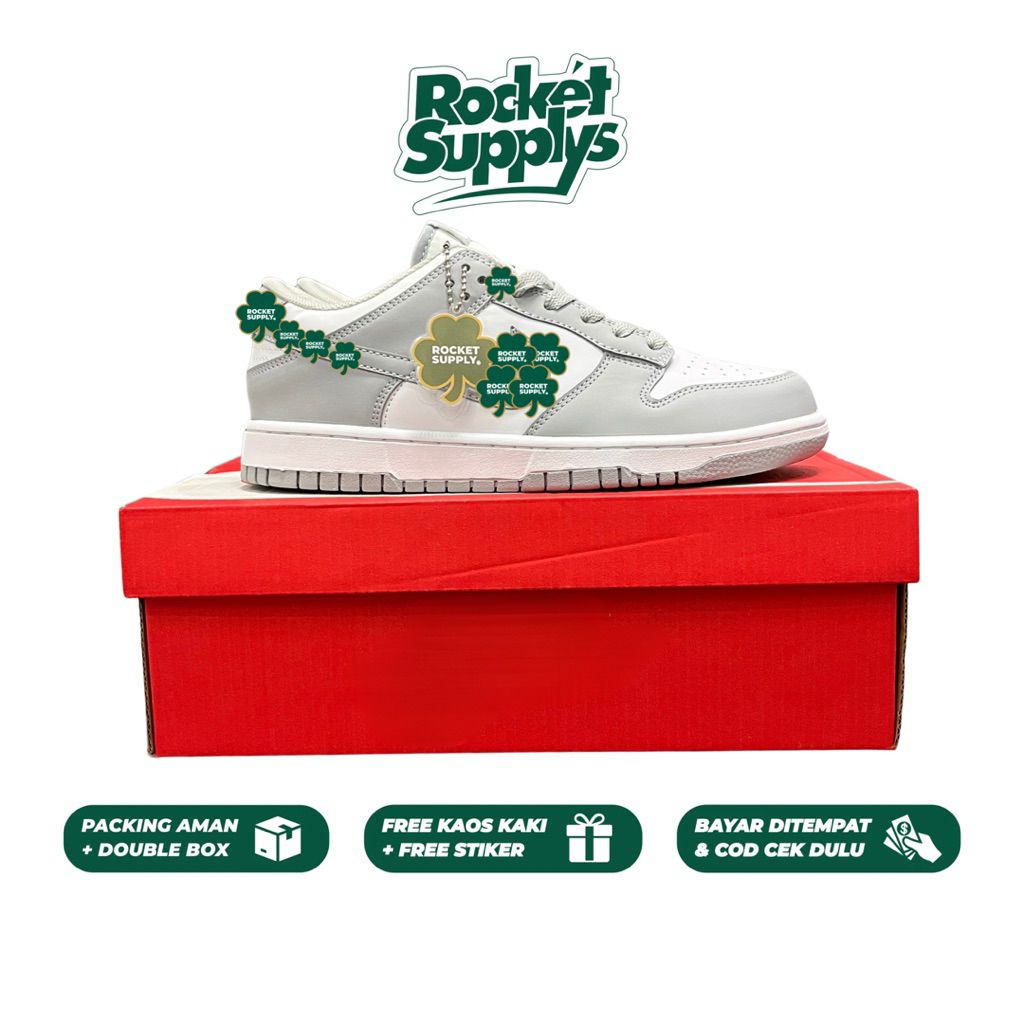 Sepatu SB Dunk Grey / 100% Baru